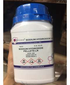 Griffchem 500G LR Sodium Hydroxide Pellets Lab Reagent