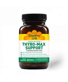 Country Life Thyro Max Support 60Tablets Supplement