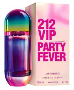 Carolina Herrera 212 VIP Limited Edition Party Fever Eau De Toilette 80ml Women Perfume