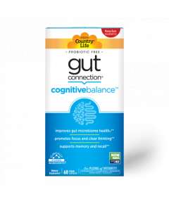 Country Life Gut Connection Cognitive Balance 60 Vegan Capsules Supplement