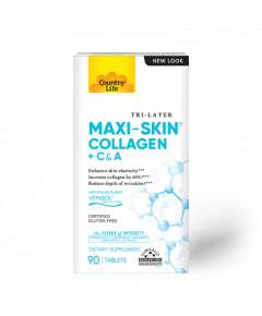 Country Life Maxi Skin Collagen 90Tablets Supplement