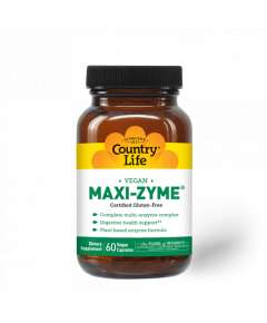 Country Life Maxi Zyme 60Capsules Supplement