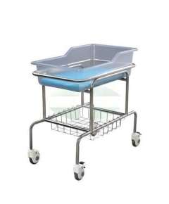 Generic Stainless Steel Baby Bassinet Trolley