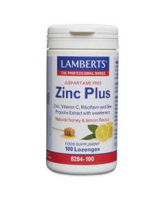 Lamberts Zinc Plus 100 Lozenges Supplement