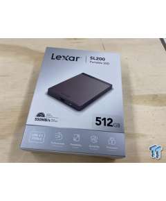 Lexar SL200 512GB External SSD Drive