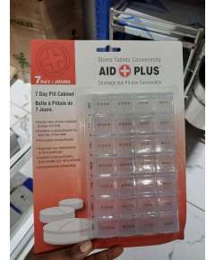Generic 4 Compartment 7 Day Pill Box
