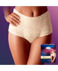 Tena Lady Pants Plus Large 8Pack Crème Incontinence Underwear