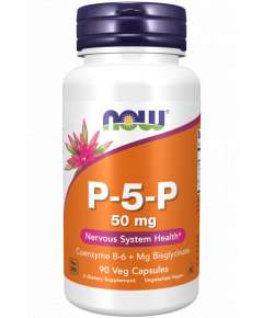 Now 50mg P5P 90VegCapsules Supplement