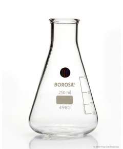 Borosil 250ml Glass Conical Flask