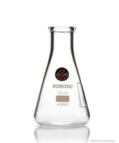 Borosil 50ml Glass Conical Flask