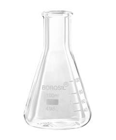 Borosil 100ml Glass Conical Flask