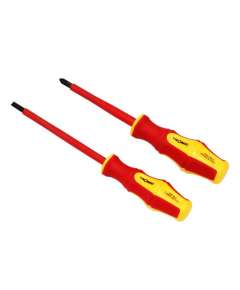 Tronic HT INSU-SD02 Insulated 2 Piece Set Screw Driver