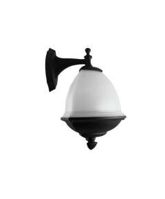 Tronic LL 502B-BK Inverted Outdoor Wall Lamp