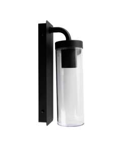 Tronic LL 9045-BK Modern Wall Lantern