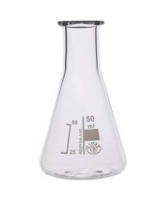 Simax 50ml Glass Conical Flask