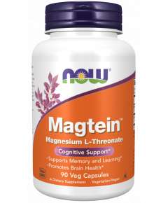 ​Now Magtein Magnesium L Threonate 90Capsules Supplement