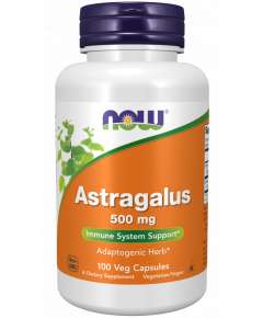 Now 500mg Astragalus 100Capsules Supplement