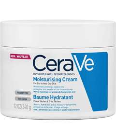 Cerave 340g Moisturizing Cream For Dry to Very Dry Skin