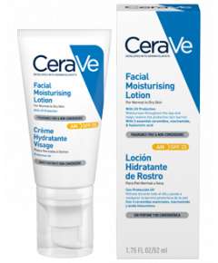 Cerave 52ml AM Facial Moisturizing Lotion with SPF 25 For Normal To Dry Skin