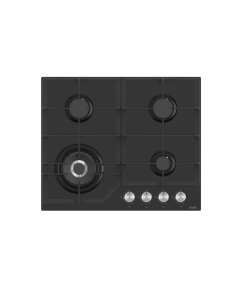 Mika MGH61405FBGW  60cm Glass Built In Gas Hob