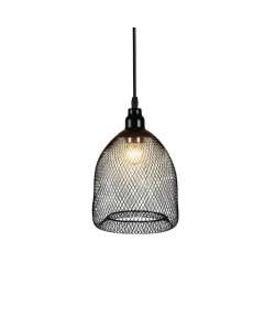 Tronic PL 7670-BK Wire Mesh Bird-Cage Pendant Light