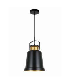 Tronic PL 7813-01-BK Black Modern Industrial Pendant