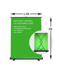 Visico SBP-1520 Collapsible Green screen Background
