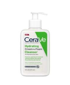 Cerave 237ml Hydrating Cream To Foam Cleanser For Normal To Dry Skin