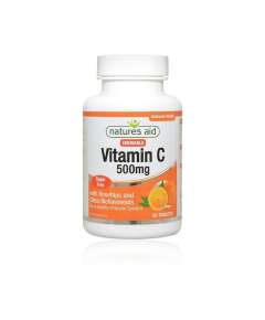 Natures Aid 500mg Vitamin C Chewable 50 Tablets
