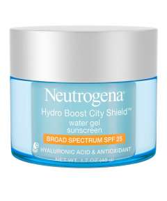 Neutrogena 48g Hydro Boost City Shield™  Water Gel Moisturiser with Broad Spectrum SPF 25