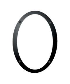 Tronic BH J600-B1-BK Oval Bulkhead