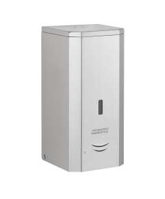Mediclinics DJ0037ACS 1000ml Satin Automatic Wall-Mountable Liquid Soap Dispenser