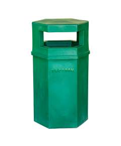 TopTank 90Litre Hexagonal Trash Bin