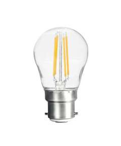 Tronic LE 0422-FI-BL Golf Filament LED 4 Watts B22 (Pin) Bulb