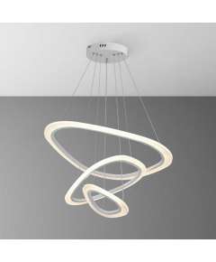 Tronic  WH 2021-0405-TC Modern 3-Ring LED Pendant Light