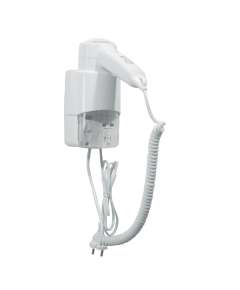 Mediclinics SC0030 White 1200W Hair Dryer with Shaver Socket