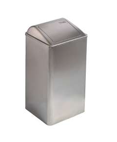 Mediclinics 65Litre Stainless Steel Satin Receptacle Bin
