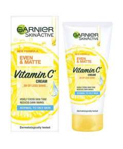 Garnier Even & Matte Vitamin C 40ml Daily Cream For Normal To Oily Skin