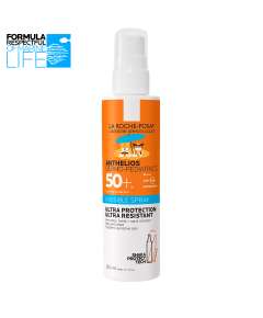 La Roche Posay 200ml Anthelios Dermo Paediatrics SPF50+ Invisible Spray Sunscreen