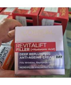L'Oréal Revitalift Filler + Hylauronic Acid Deep Replumping Anti-Ageing 50ml Day Cream