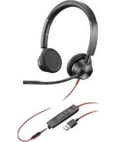 Plantronics  Blackwire 3325 Microsoft USB A and 3.5mm Wired Headset