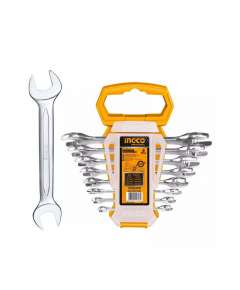 Ingco HKSPA2088 8pcs Double Open End Spanner Set