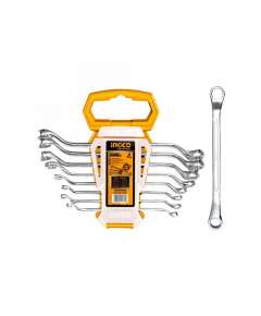 INGCO HKSPA3088 8pcs Offset Ring Spanner Set