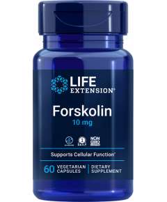 Life Extension 10mg Forskolin 60Capsules Supplement