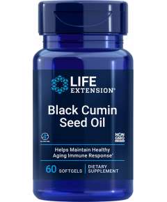 Life Extension Black Cumin Seed Oil 60 Softgels Supplement