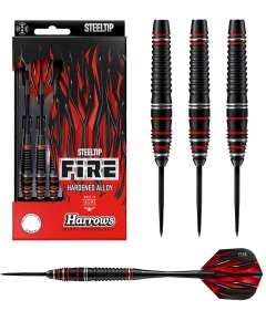 Harrows Hardened Fire Alloy Steel Tip Darts