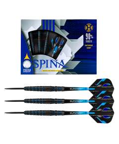 Harrows Spina Blue 90% Tungsten Steel Tip Darts