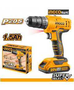 Ingco CDLI120011-8 Lithium-Ion Cordless Drill