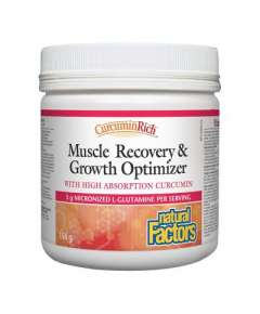 Natural Factors 156g Muscle Recovery and Growth Optimizer Powder