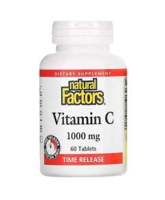 Natural Factors 1000mg Vitamin C 60 Tablets